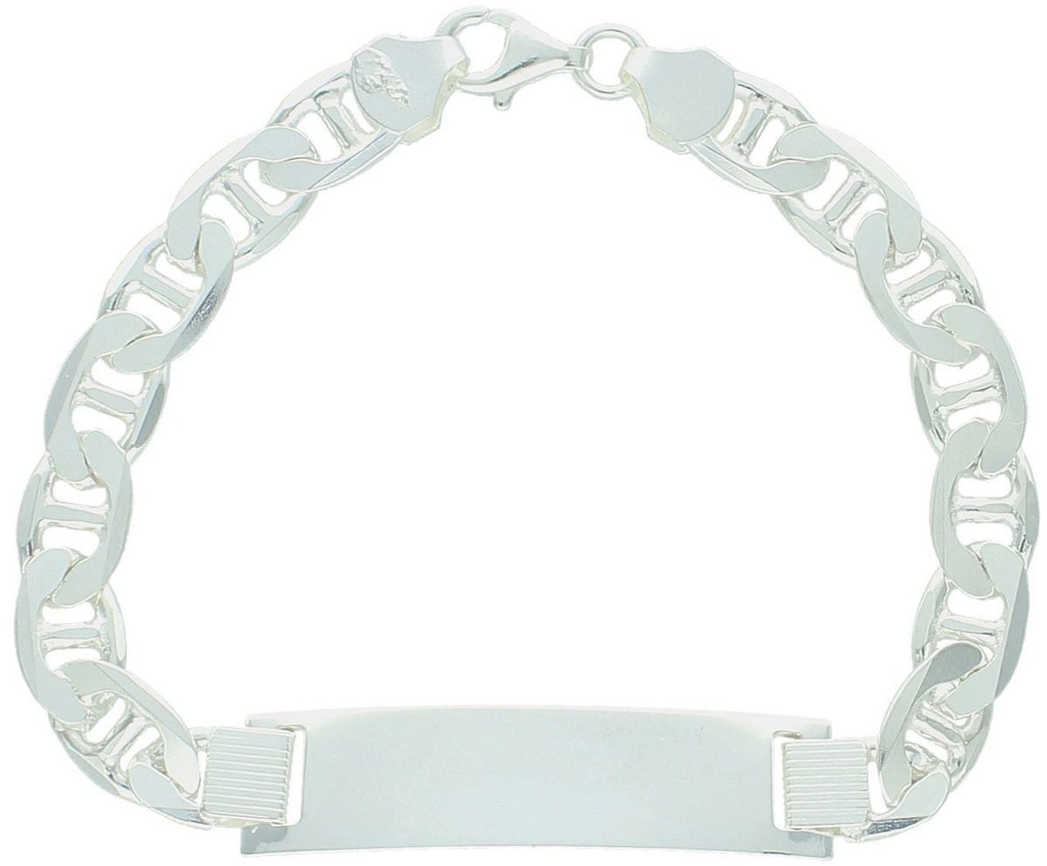 Bransoletka męska srebrna próby 925 DIA-BRA-11508 ze splotem Gucci. Długość 22 cm, blaszka 4,5 x 1,2 cm idealna pod grawer, waga 23,30 g. Stylowy i elegancki prezent.1.jpg